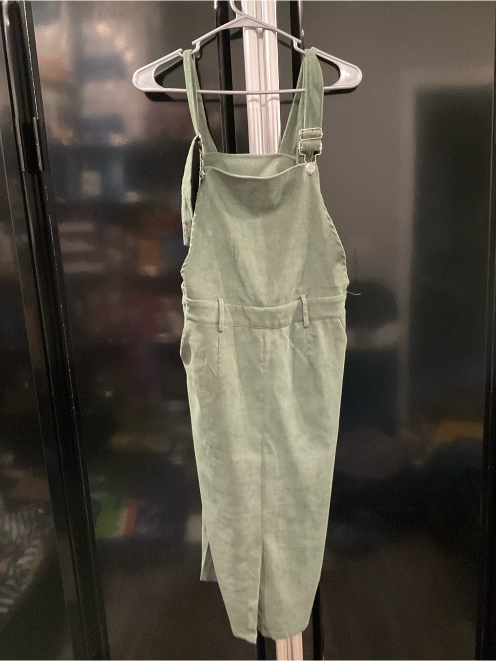Olive Green Women's Overalls Jumpsuit
